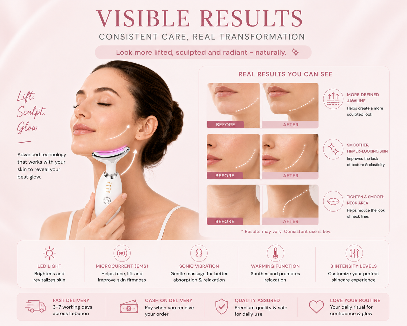 Novera Neck & Face Sculpting Massager