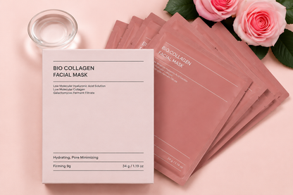 Bio-Collagen Facial Mask (4 pcs)- Glow & Firming Treatment