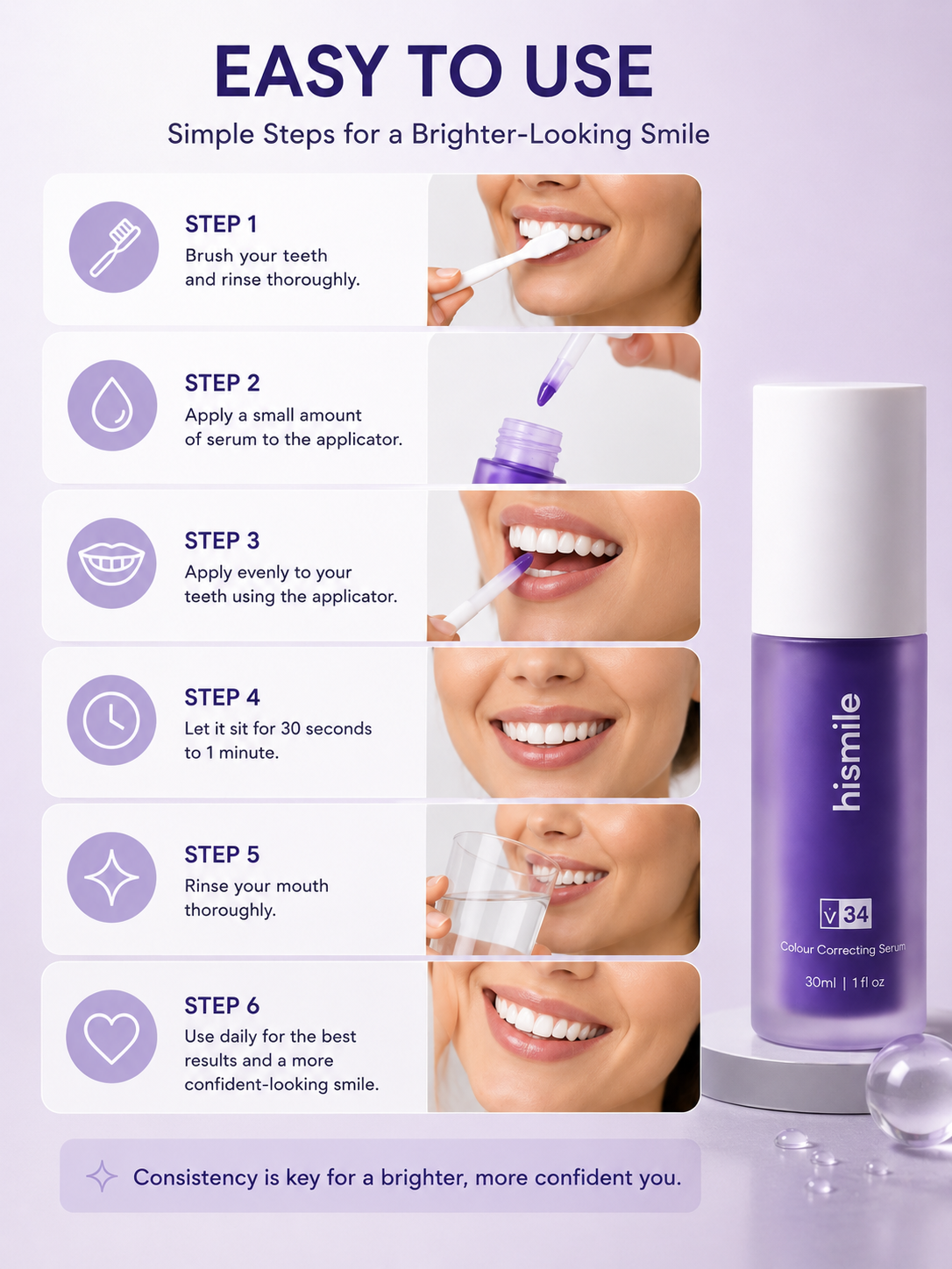 Novera Teeth Whitening Serum