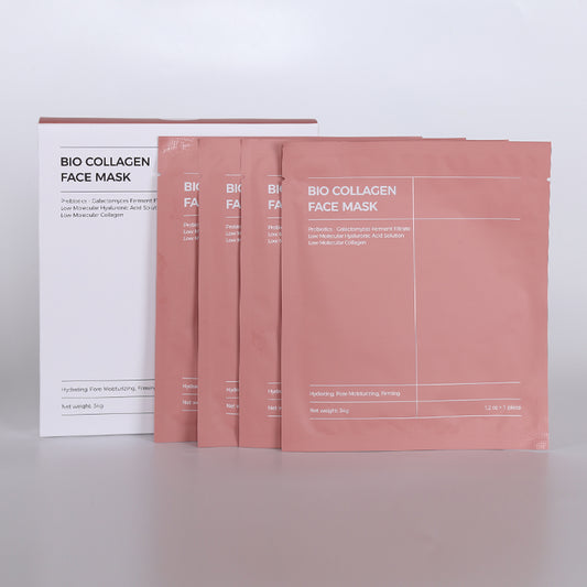 Bio-Collagen Facial Mask (4 pcs)- Glow & Firming Treatment