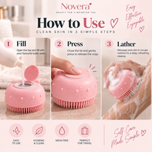 Novera Silicone Body Brush