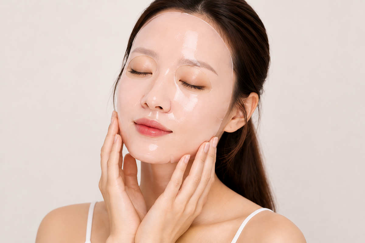 Bio-Collagen Facial Mask (4 pcs)- Glow & Firming Treatment