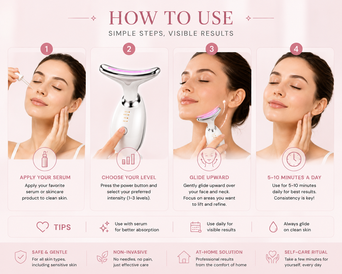 Novera Neck & Face Sculpting Massager